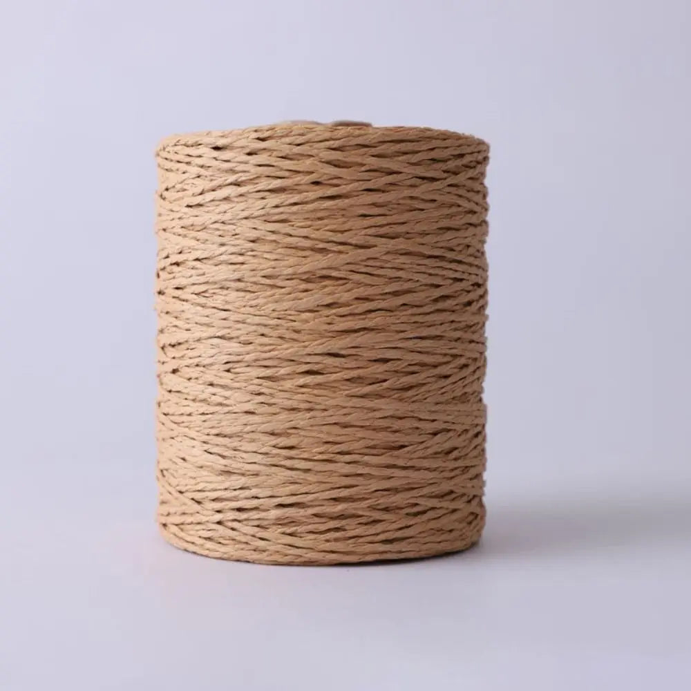 Raffia Straw Yarn 280–300m Roll | DIY Crochet & Knitting