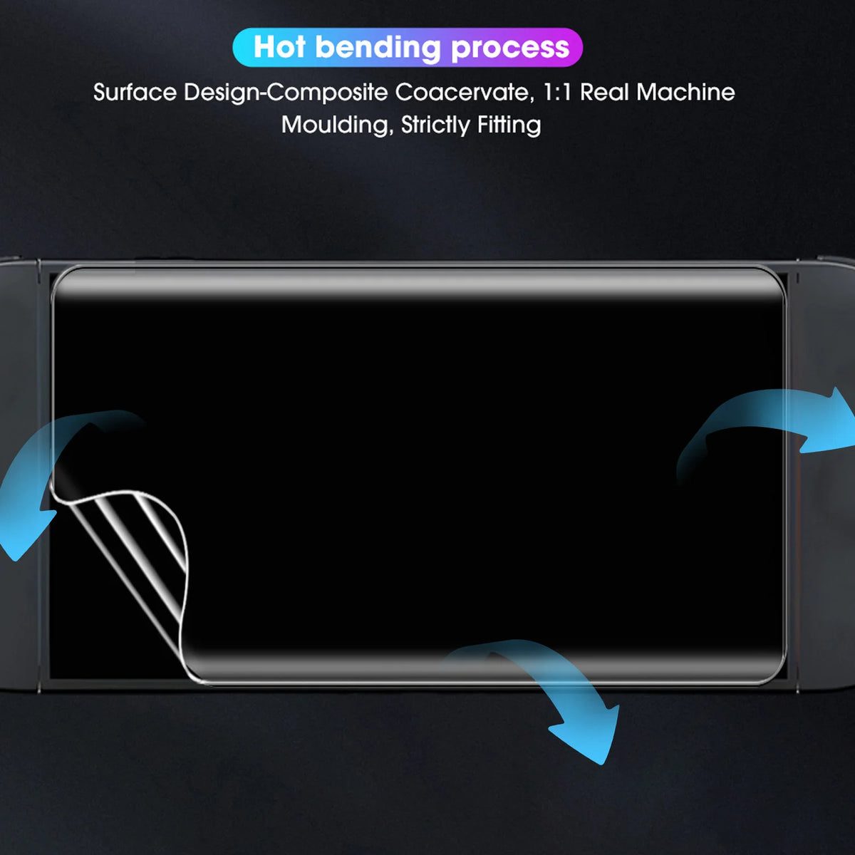 Nintendo Switch 2 Hydrogel Screen Protector – HD Full Coverage