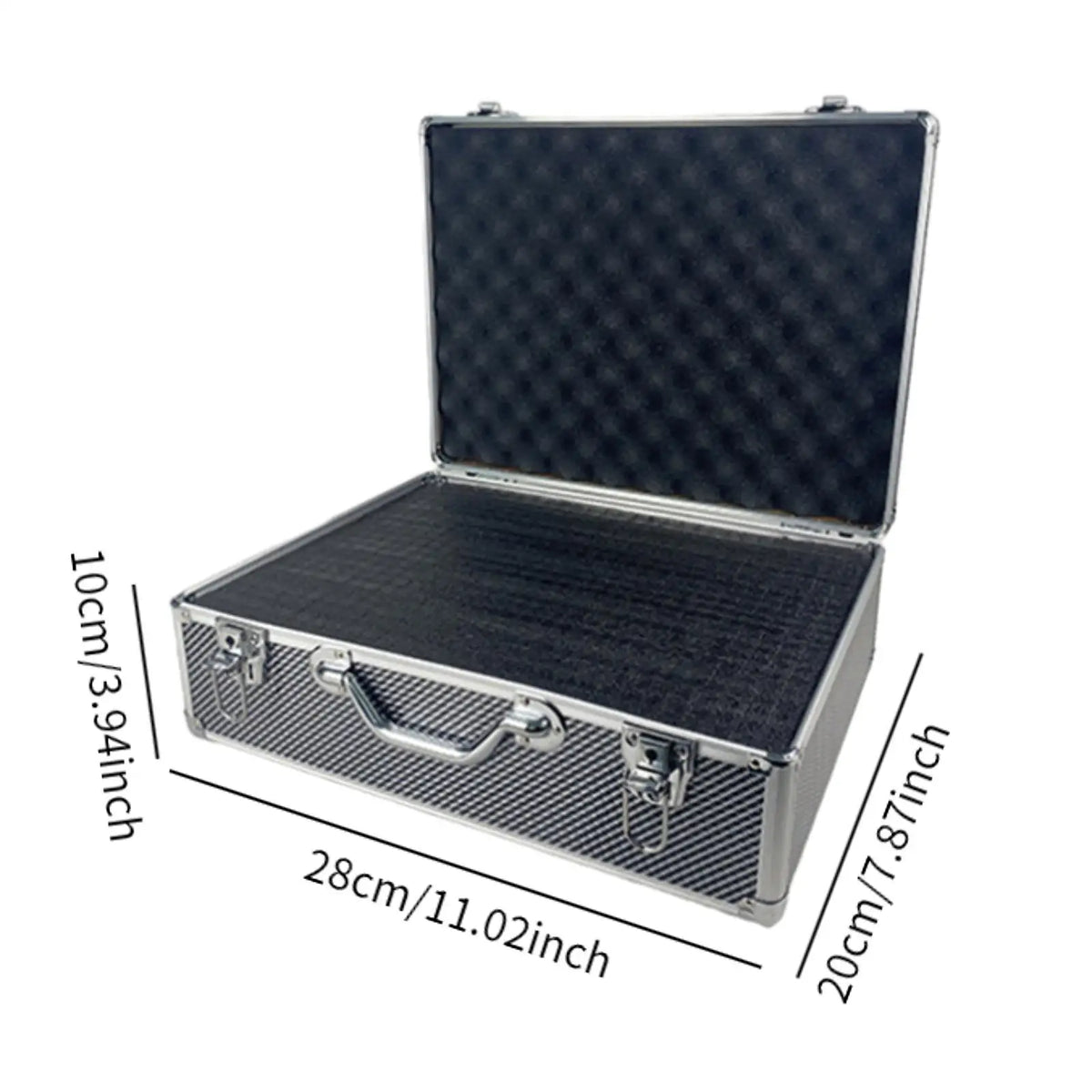 Homyl Aluminum Tool Box Organizer – Shockproof Hard Case