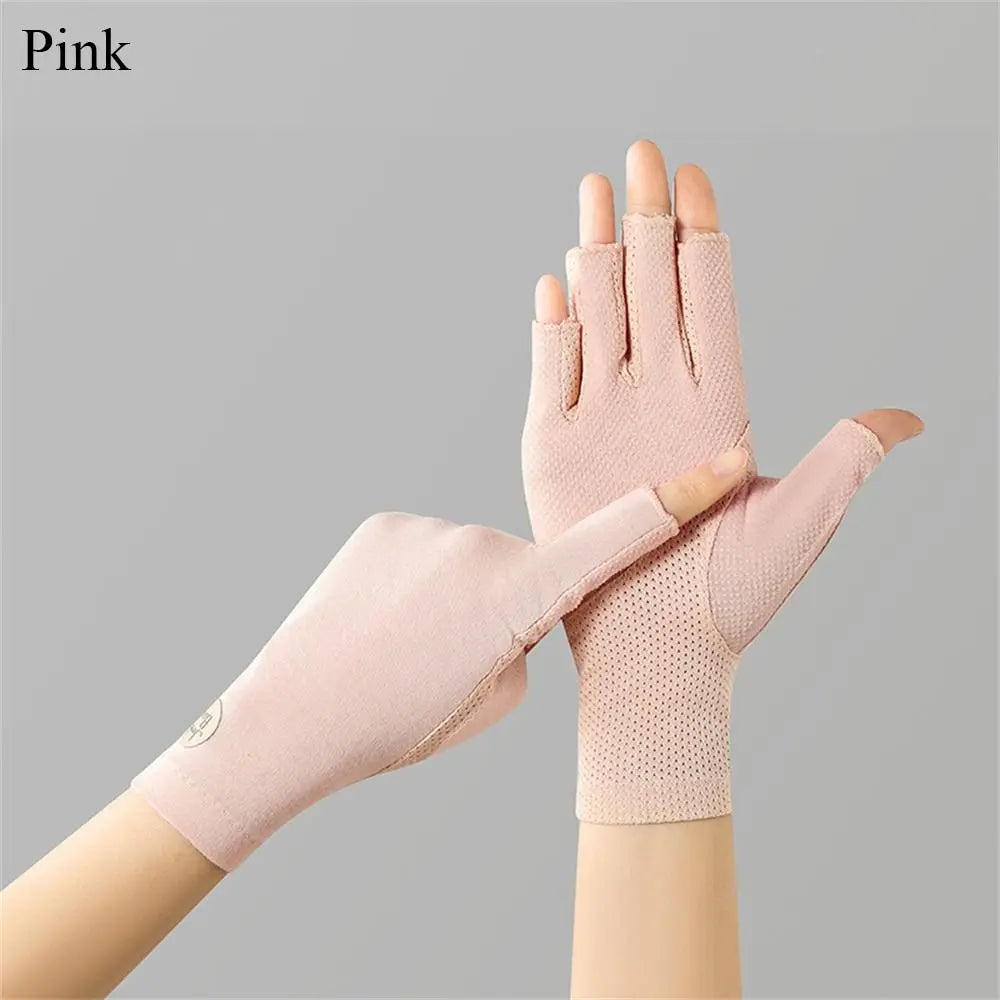 UV Sun Protection Gloves – Touchscreen & Slip-Resistant Fit