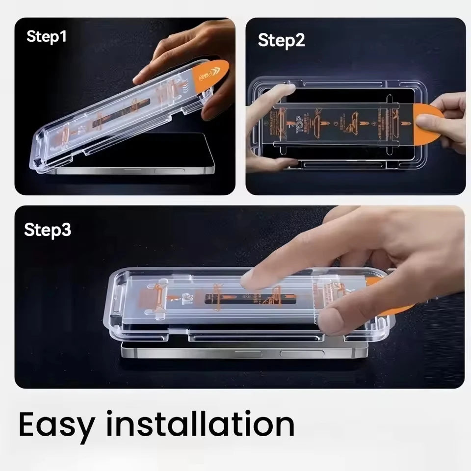 3-Pack Samsung Galaxy Tempered Glass Screen Protector | HD Clear