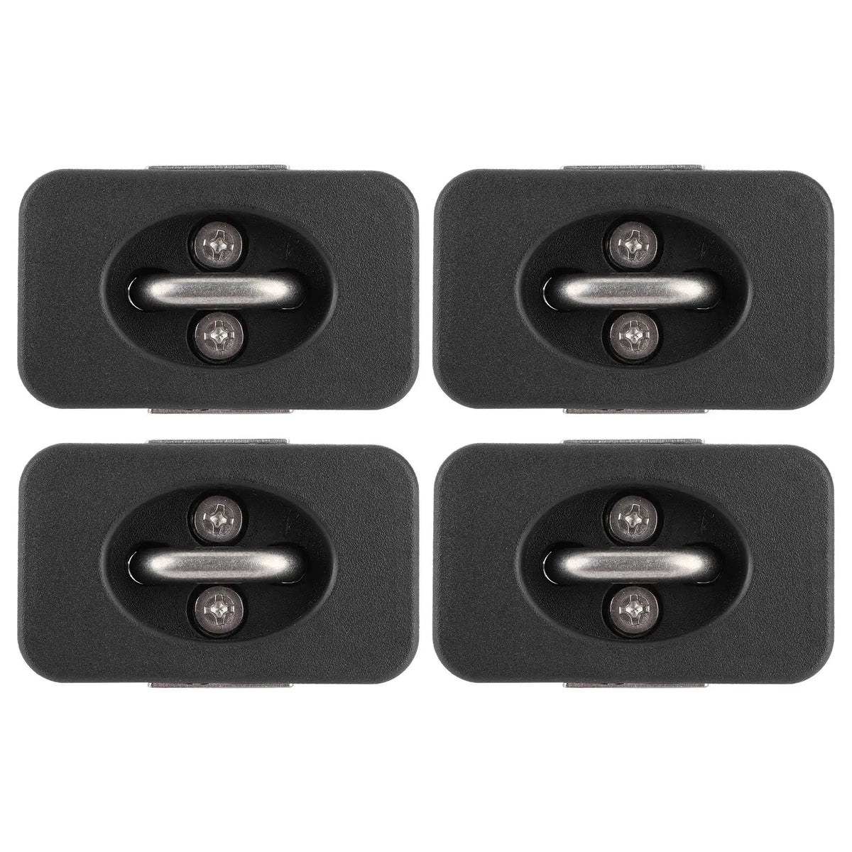 4-Pack Truck Bed Tie Down Anchor Hooks – 1000 lb Capacity