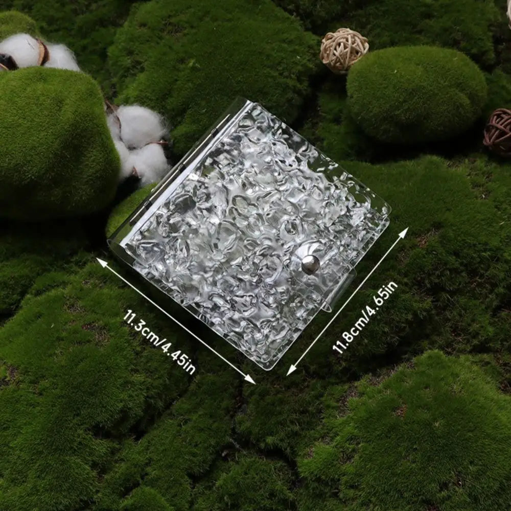 A5/A8 Photocard Binder – Transparent Loose-Leaf Photo Album