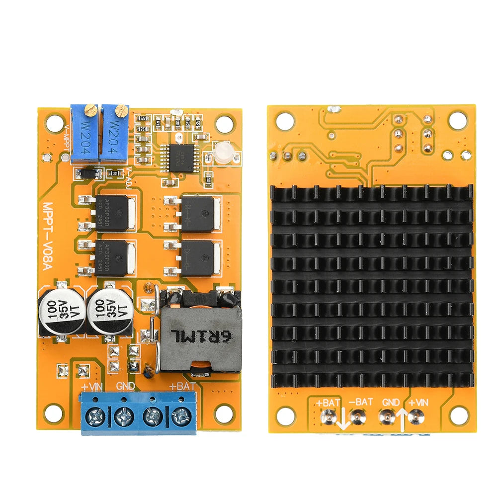 100W MPPT Solar Charge Controller 5A DC 8-28V | 9V 12V 24V