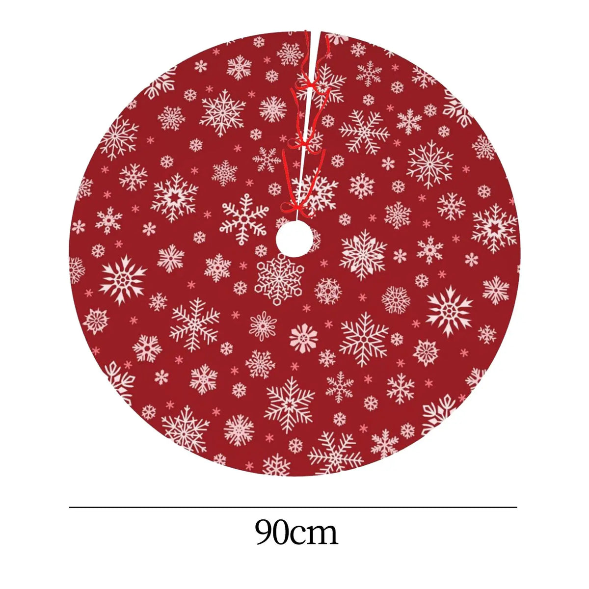 MagiDeal 90cm Round Christmas Tree Skirt | Holiday Décor