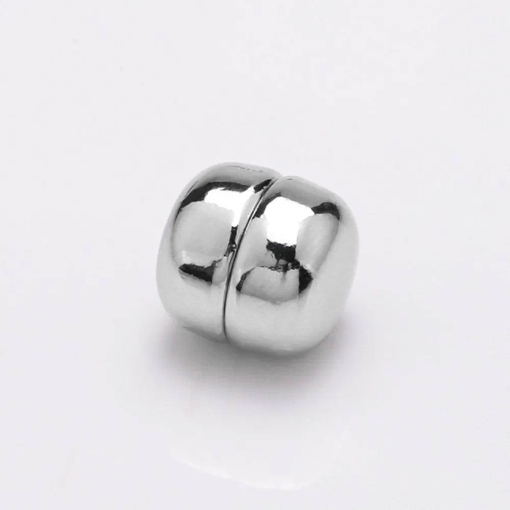 Magnetic Scarf Pins | Round Flatback Button Clasps 1 Pair