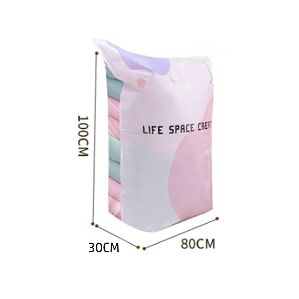 Press & Seal Vacuum Storage Bags – Pump-Free Compression