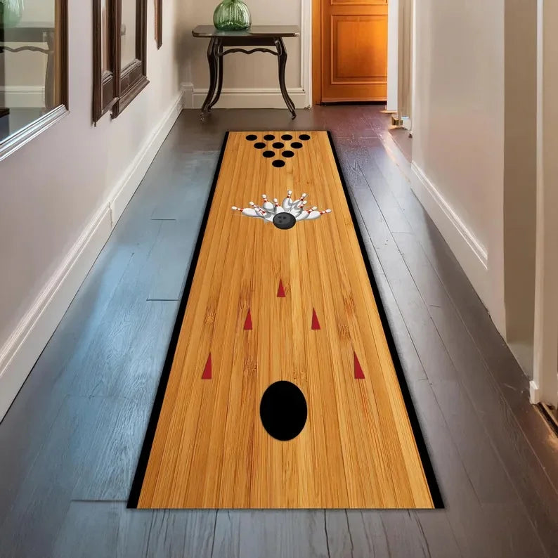 Kids Game Play Rug – City Road & Railway Track Design Mat