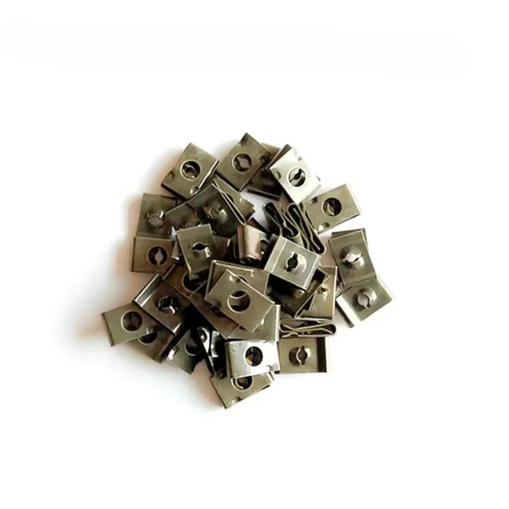 Metal U-Type Self-Tapping Clips Anti-Rust Locking Brackets