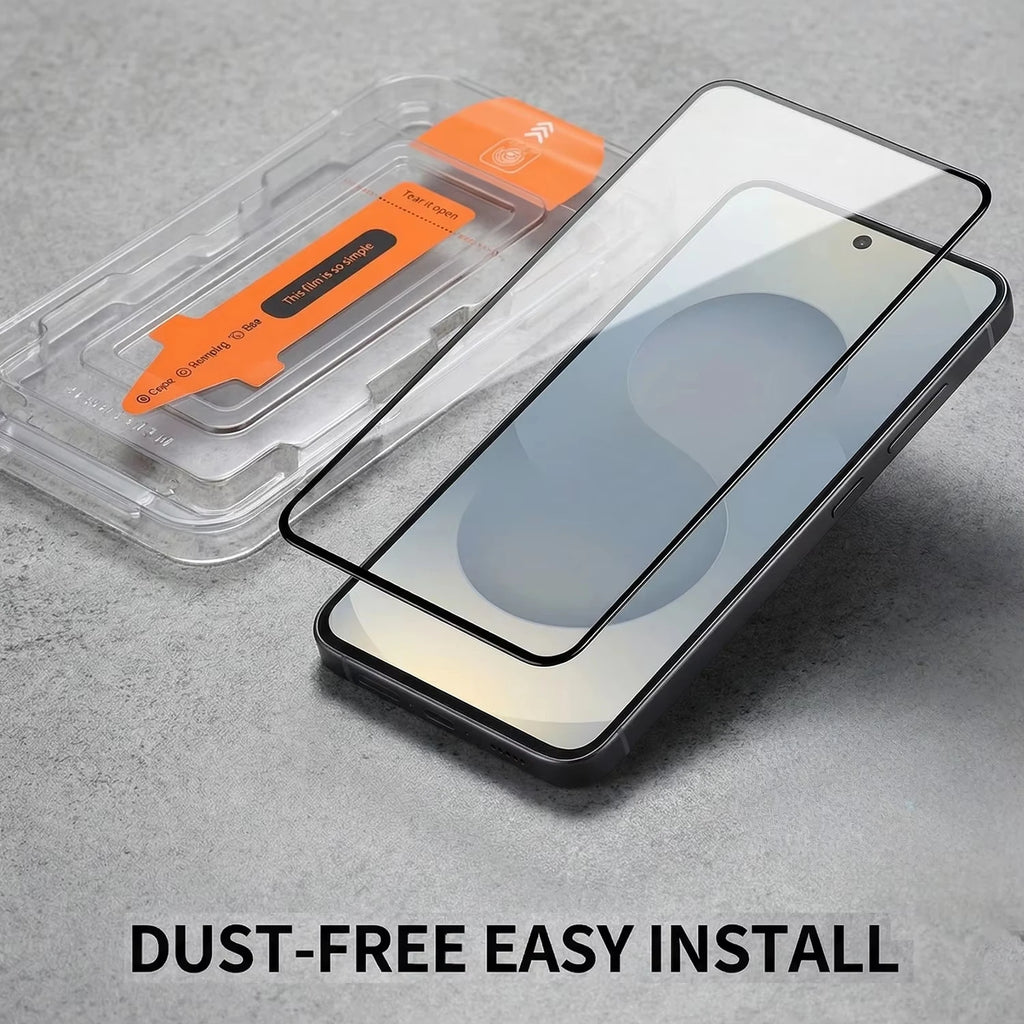3-Pack Samsung Galaxy Tempered Glass Screen Protector | HD Clear