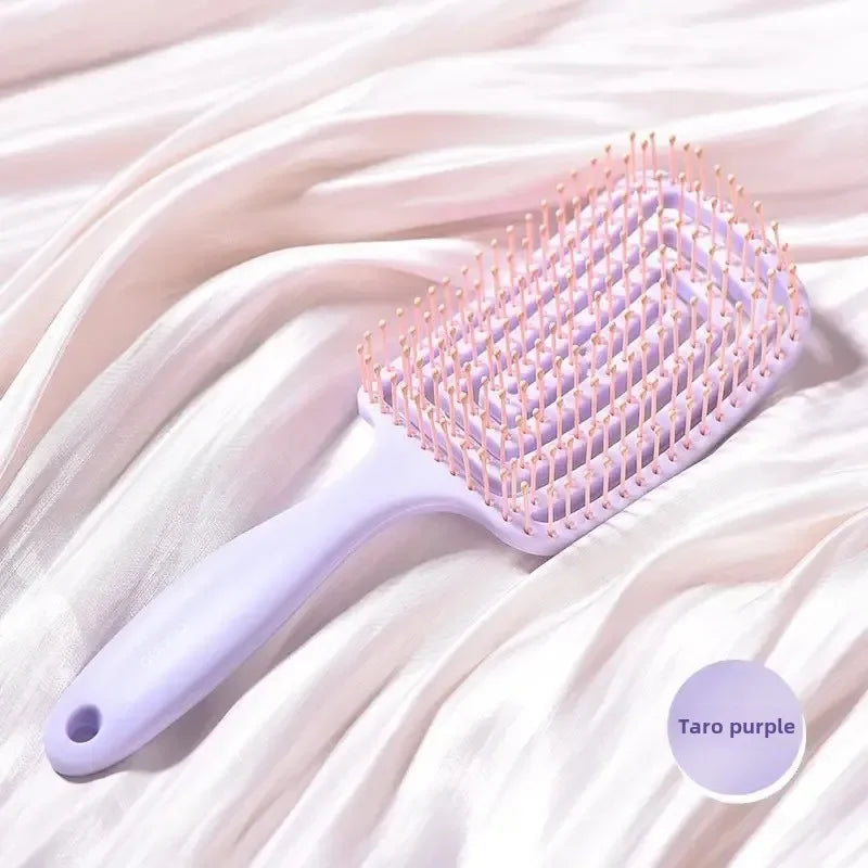 Wide Tooth Hollow Massage Comb for Curly & Long Hair