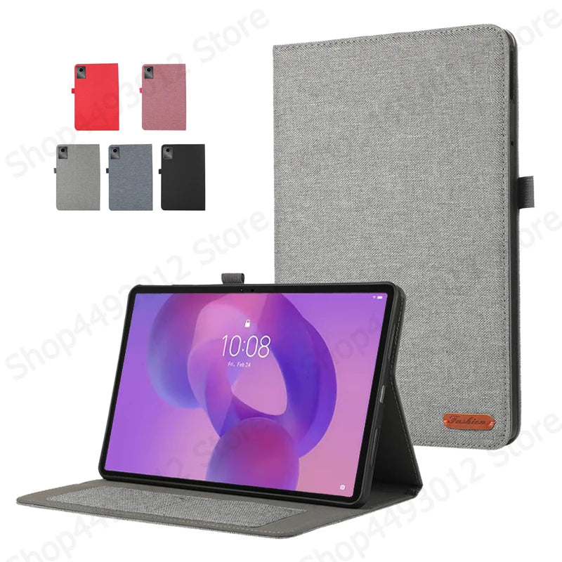 Lenovo IdeaTab 11 Fabric Flip Stand Case – TB336FU TB336ZU