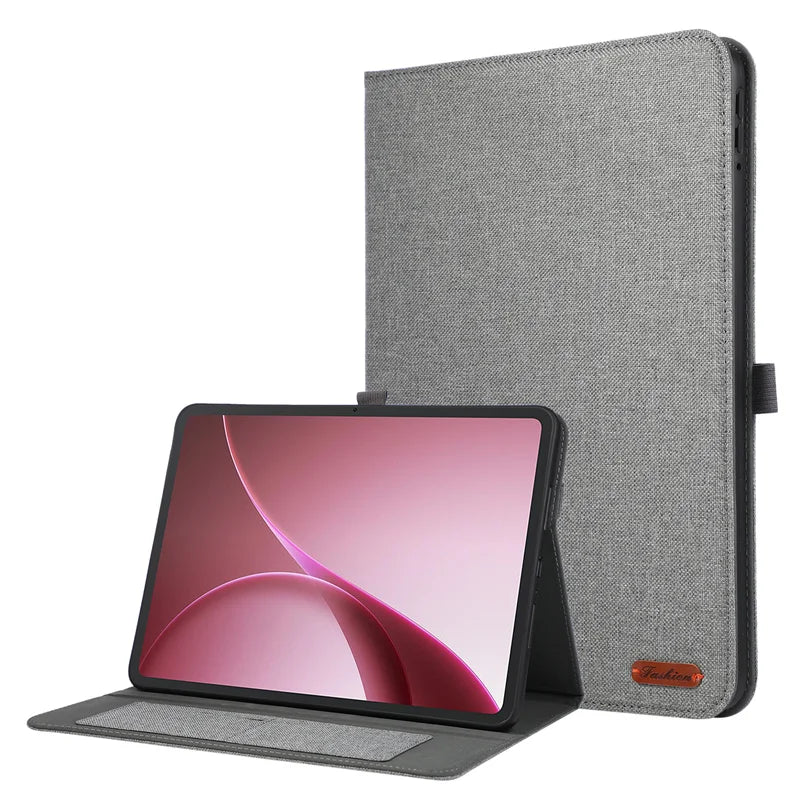 OnePlus Pad Go 2 Case 12.1" Soft Fabric Flip Stand Cover