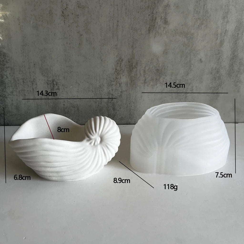 Animal Owl Fish Silicone Mold – DIY Planter & Candle Craft