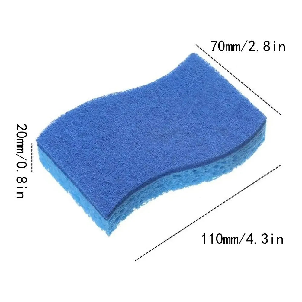 Double-Sided Dishwashing Sponge – Absorbent Scouring Pad