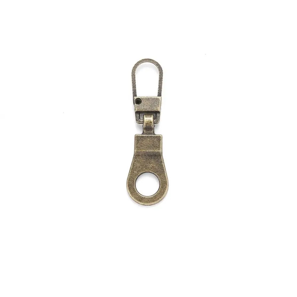 5-Pack Metal Zipper Sliders – DIY Bag & Purse Repair Kit