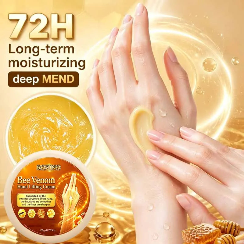 ROZINO Bee Venom Hand Cream – Firming & Moisturizing