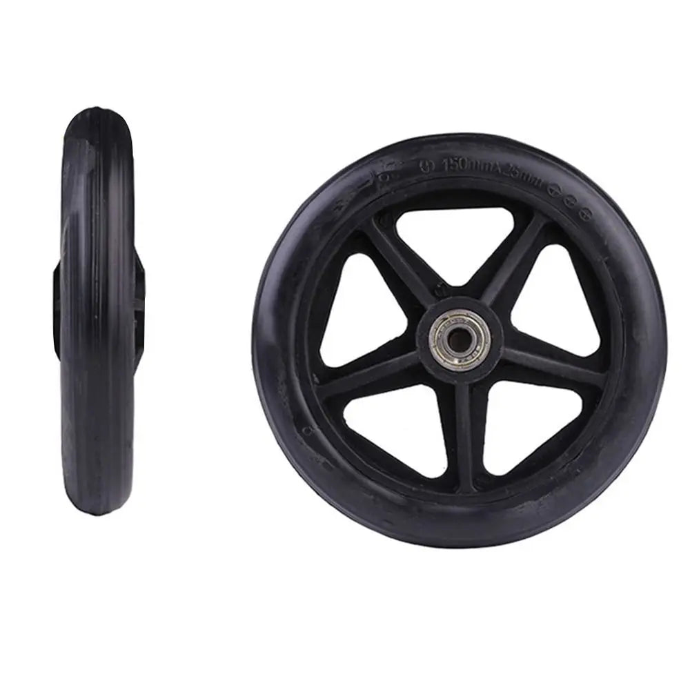 Rubber Caster Wheels 6/7/8 Inch – Anti-Slip Trolley Replacement