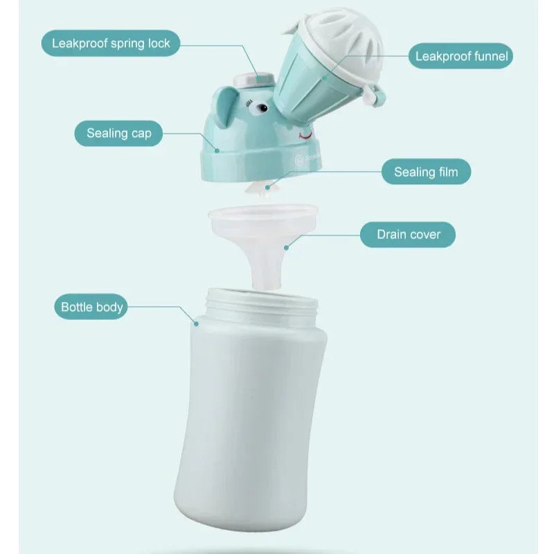 Portable Baby Travel Urinal – Leak-Proof Potty for Kids