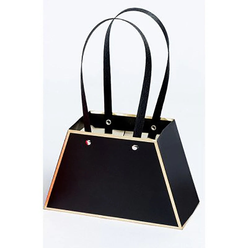 Portable Foldable Flower Gift Box – 100pcs Cardboard Tote