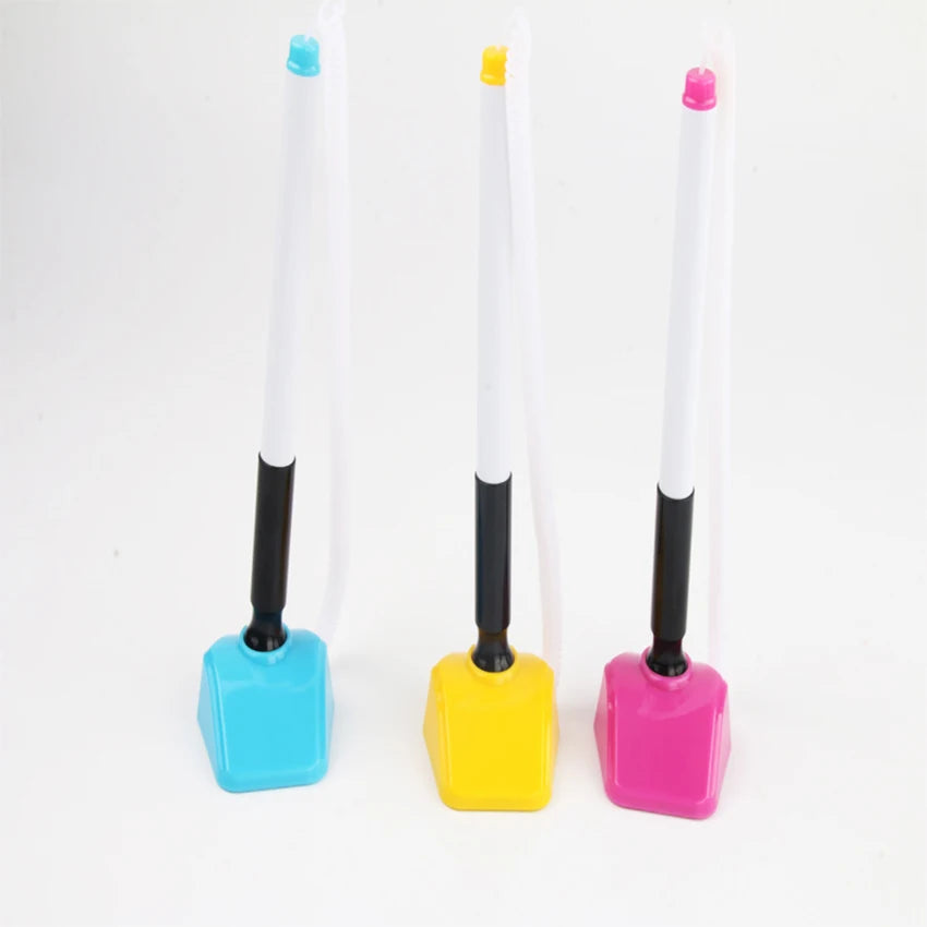 Tabletop Counter Ballpoint Pen with Rope – 0.5mm Black Ink