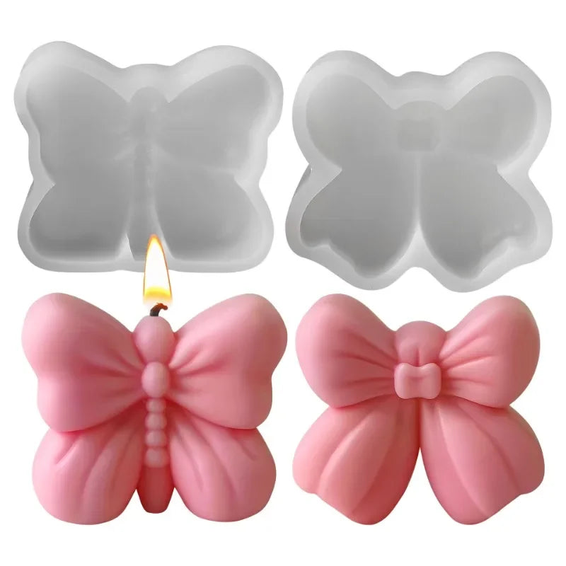 Large 3D Butterfly Silicone Mold – Candle, Resin & Soap Making