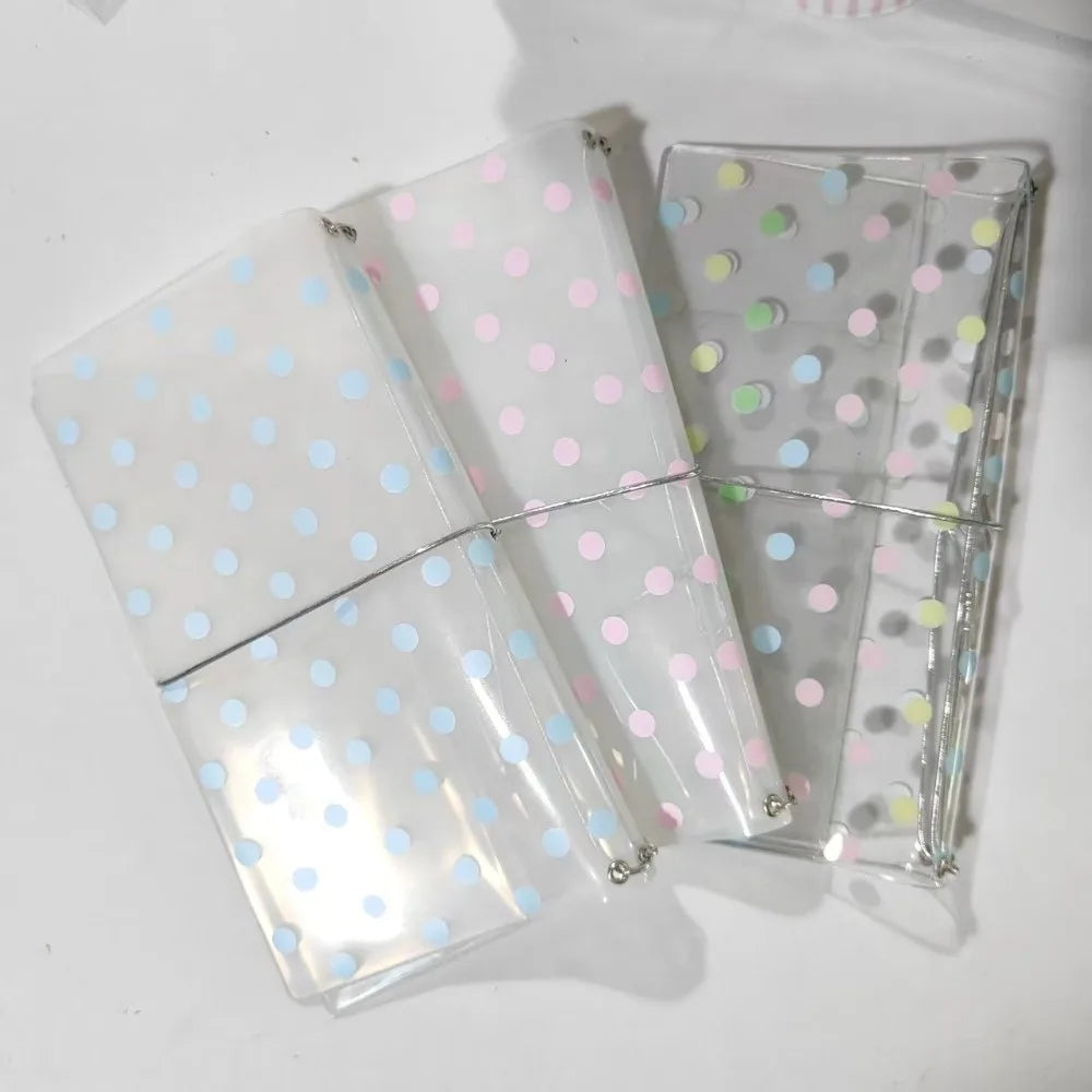 Transparent PVC TN Traveler Notebook Cover with Elastic Band