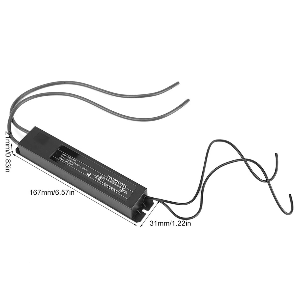 HB-C05TE Neon Sign Electronic Transformer 5KV 30mA Power Supply