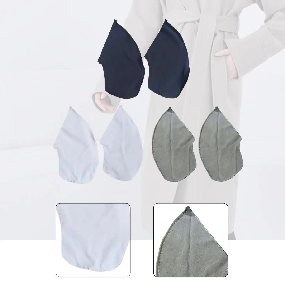 Sew-In Hidden Inside Pocket for Clothes, Coats & Dresses