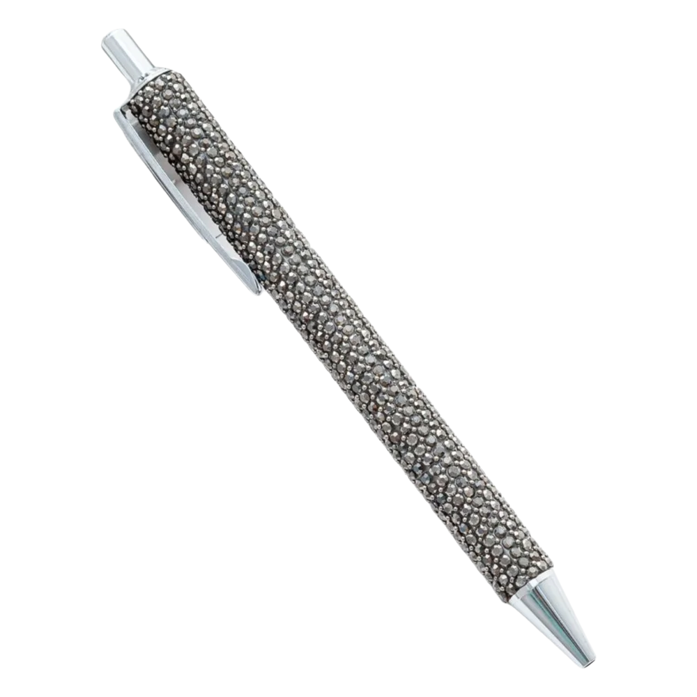 Rhinestone Crystal Ballpoint Pen – Sparkly Retractable Gift Pen