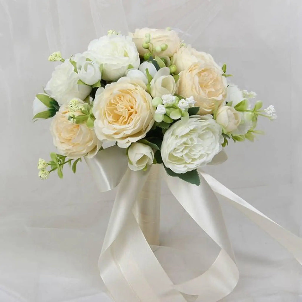Foam Bouquet Holder with Lace Skirt | DIY Floral Arrangement
