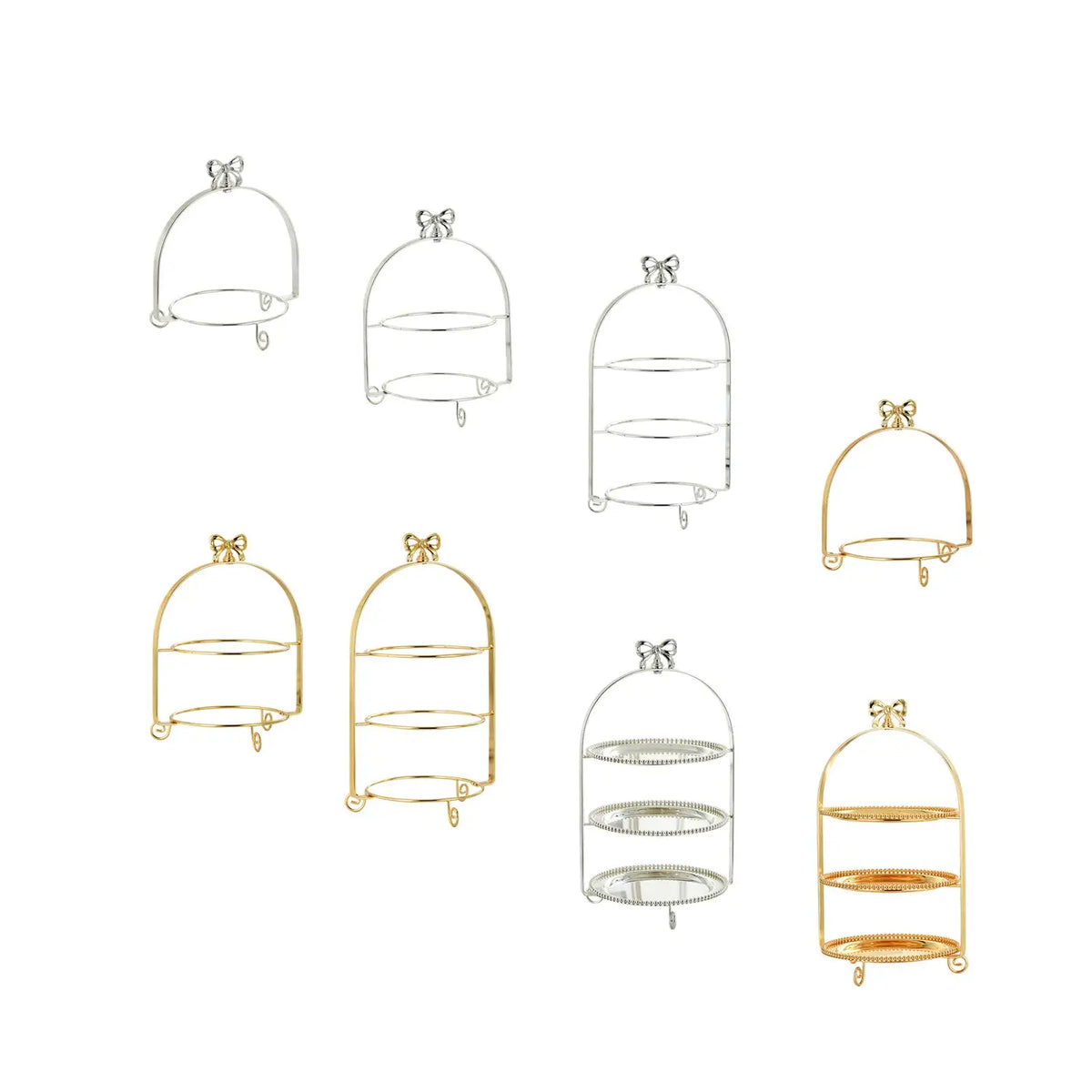 Tiered Metal Cake Stand Rack – Dessert & Fruit Display