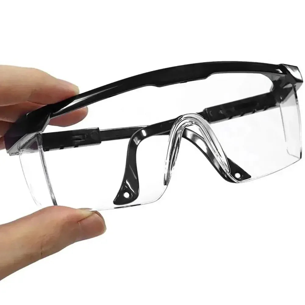 12-Pack Safety Glasses – Wind, Dust & Splash Protective Eyewear