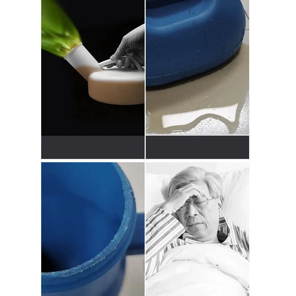 Portable Urinal Bottle 2000ml with Lid & Extension Tube