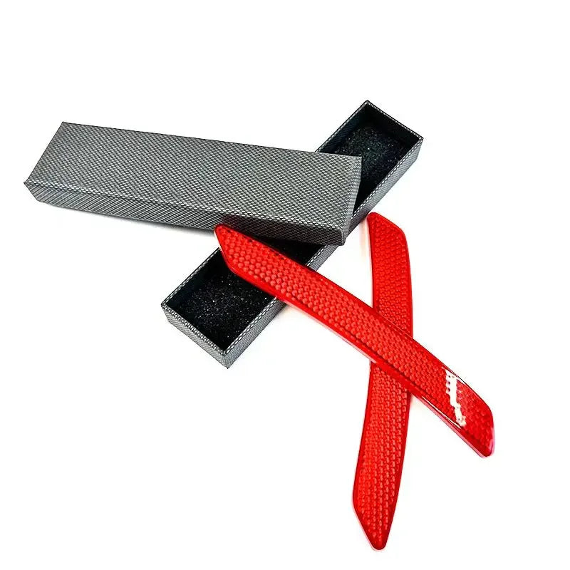 2-Pack Car Reflective Door Stickers – 3-Color Safety Warning Tape