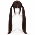 Long Straight Double Ponytail Lolita JK Cosplay Wig – Synthetic