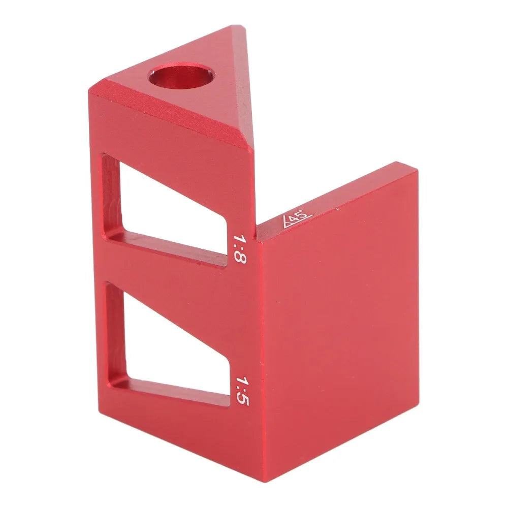45° Aluminum Alloy Angle Marker & Layout Square | Line Scriber
