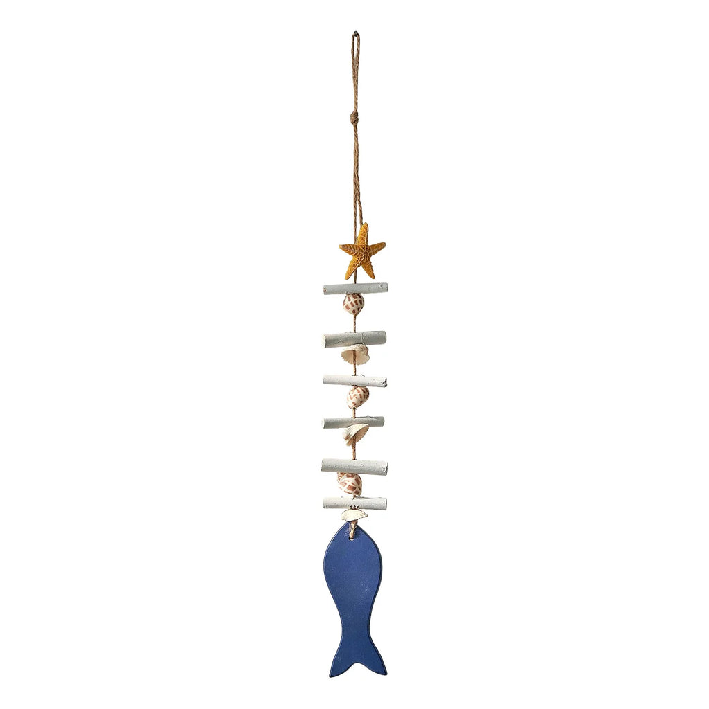 Ocean Coastal Wall Hanging – Shell Starfish & Fish Decor