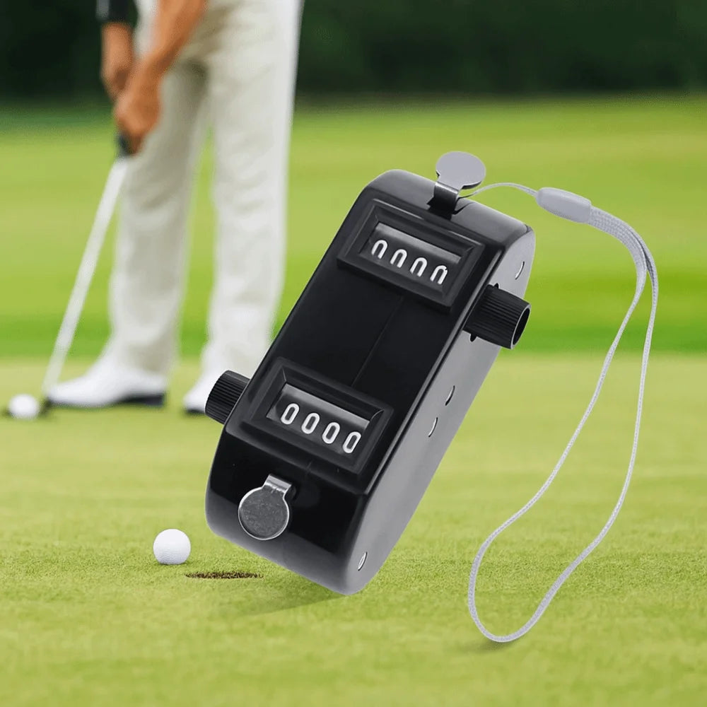 Portable Bidirectional Hand Counter – Golf Score Keeper