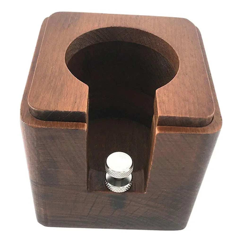 Wooden Espresso Tamper Holder Stand – 51–58mm | Kesoto