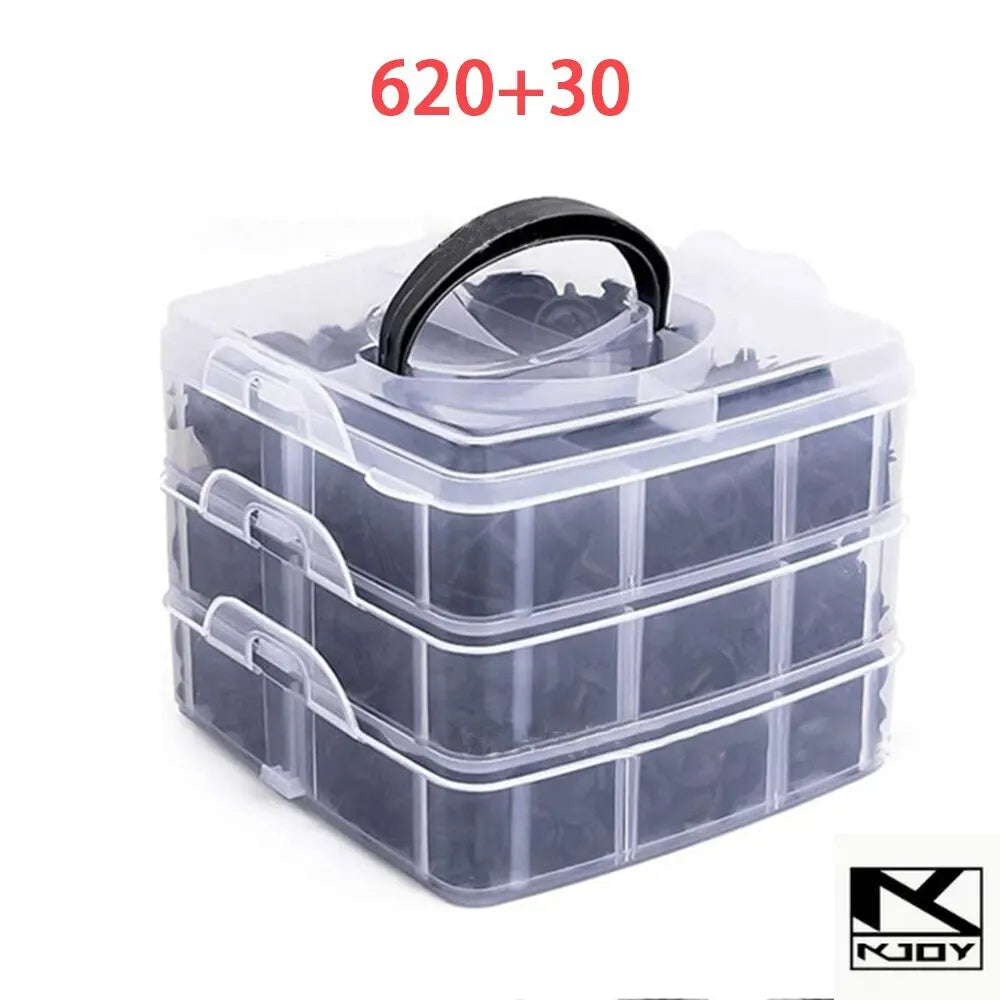 kkjoy 415/620PCS Car Fastener Clip Kit – Bumper & Trim Retainers