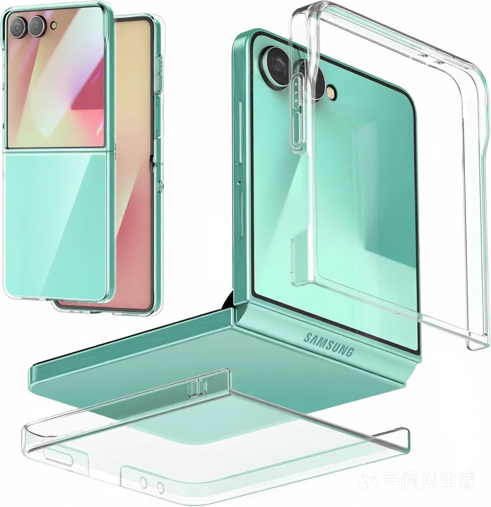 Clear Hard PC Case for Samsung Galaxy Z Flip 8 – Ultra Thin