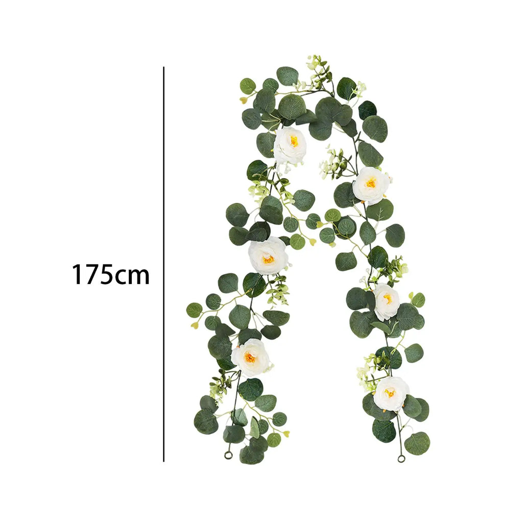 Artificial Eucalyptus Garland Silk Vine – Wedding & Home Decor