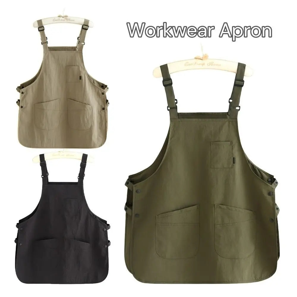 Japanese Waterproof Work Apron – Café, Barber & Crafts