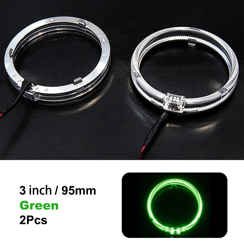 LED Devil Eyes DRL Module – Projector Lens Retrofit, 6 Colors