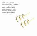 2.4G Copper Spring Helix PCB Antenna 2400-2500MHz 4dBi Omni