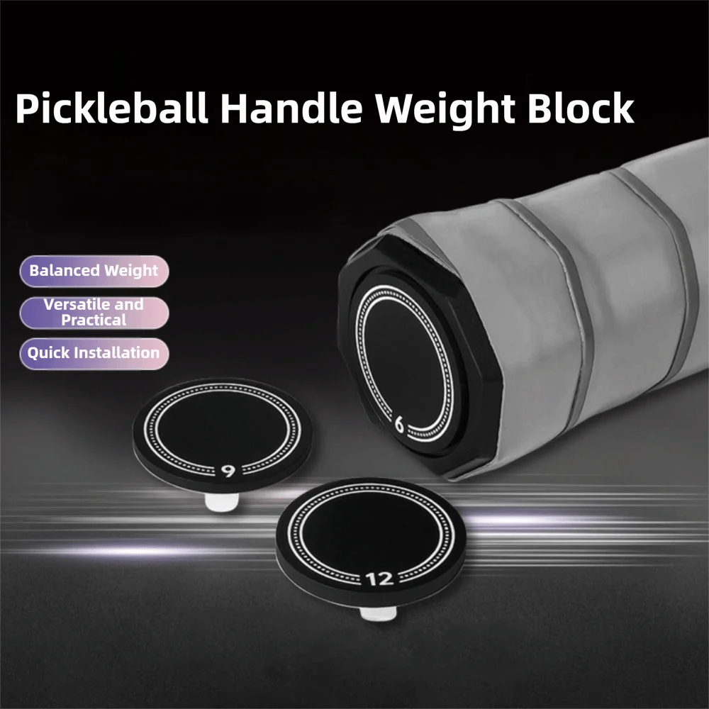 Pickleball Paddle Handle Weight Kit – 6g 9g 12g Adjustable