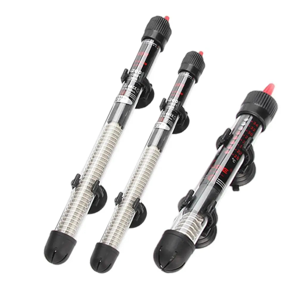 Glass Submersible Aquarium Heater – Adjustable 25W–300W Thermostat