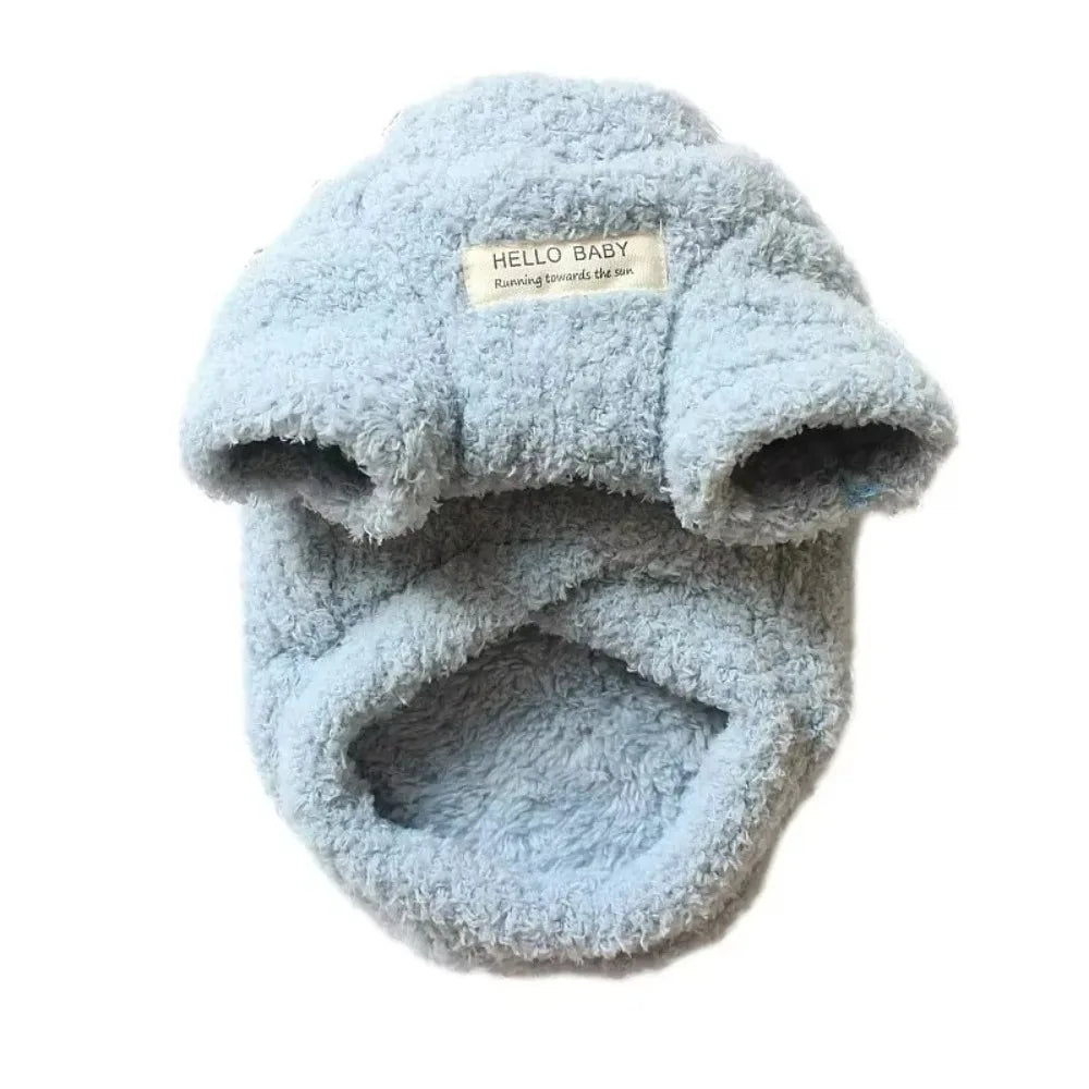 Winter Fleece Dog Sweater – Warm Coat for Small Dogs