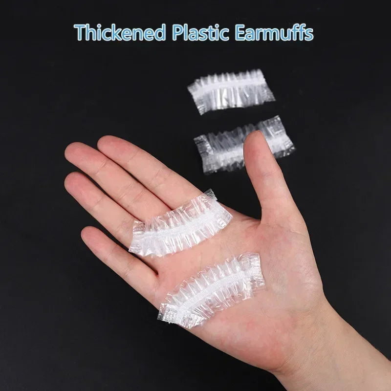 Disposable Ear Covers for Hair Dyeing & Shower – 50/100 Pcs